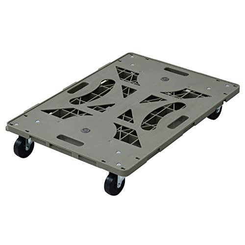 平台車 【8個セット】 最大9個連結 耐荷重100kg 重さ1.27kg1792 Amazon.co.jp: SOLEJAZZ 連結平台車 台車 耐荷重 200kg 27×40cm